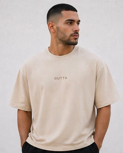 OUTTA Flow Tee - Beige