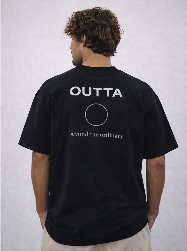 OUTTA Core Tee Black