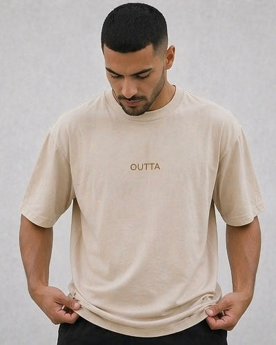 OUTTA Orbit Tee - Beige